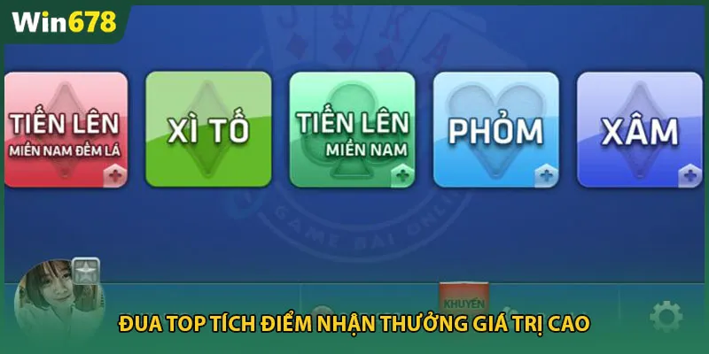 Đua top tích điểm nhận thưởng giá trị cao