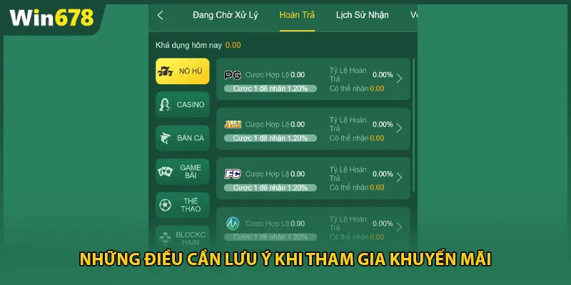 Những điều cần lưu ý khi tham gia khuyến mãi
